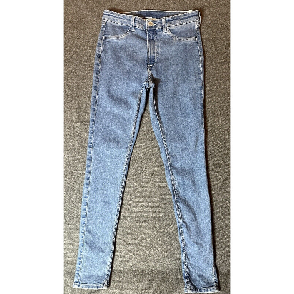 H&M Jeans Boys Size 12 Light Blue Denim Skinny Fit Pants School Casual Summer